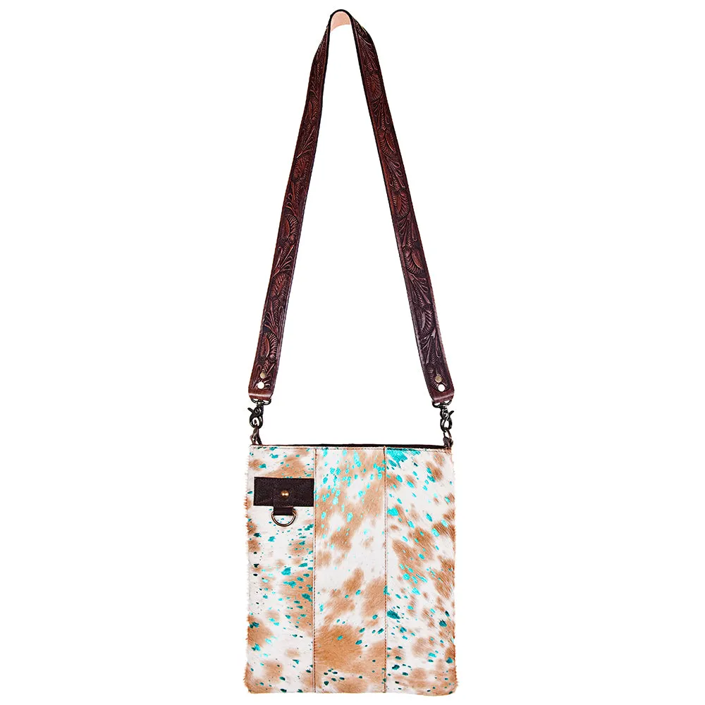 American Darling Messenger Hair-On Genuine Leather women bag western handbag purse