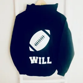 Boys'  Rugby Personalised Activity Hoodie (3 colours available)