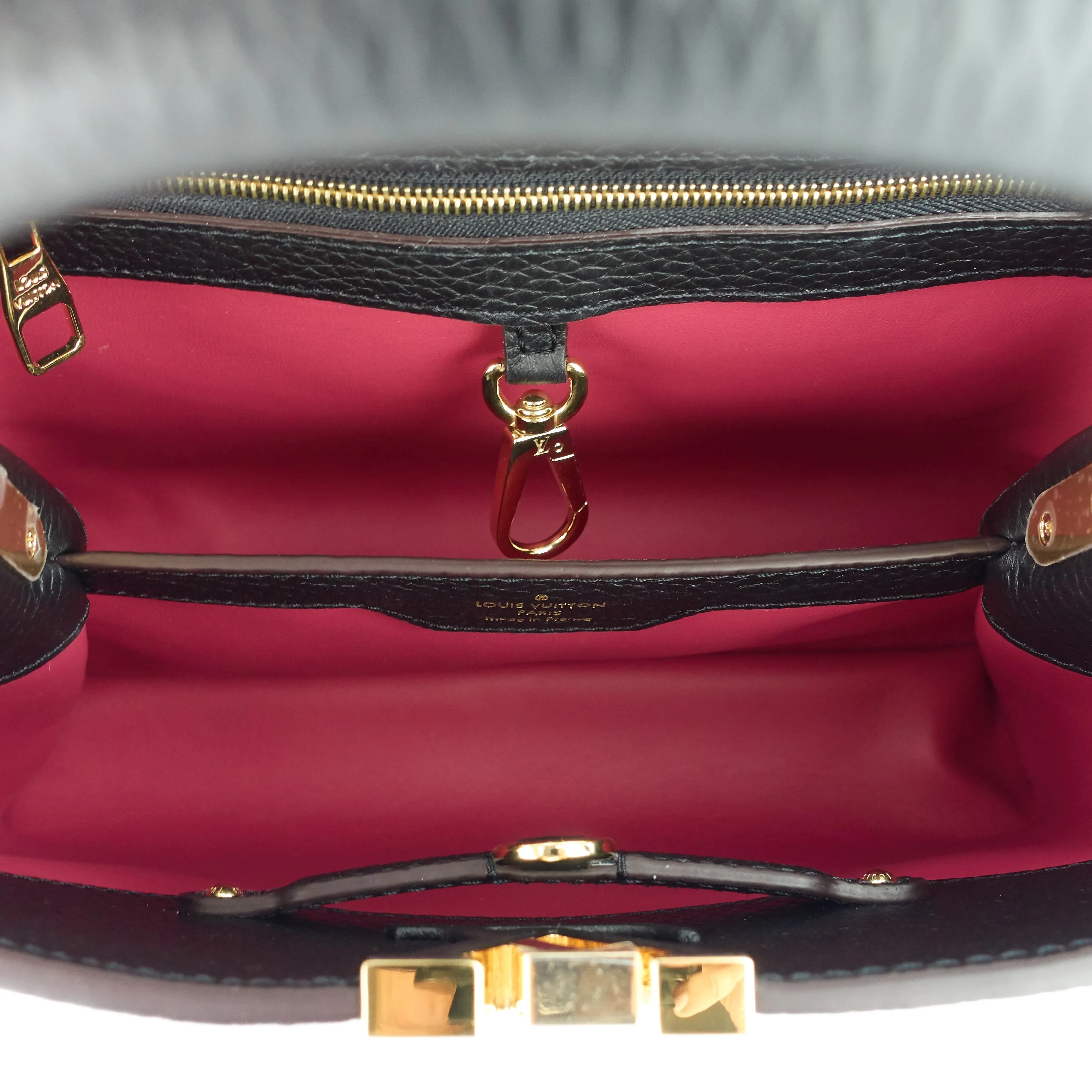 Capucines BB Taurillon Cowhide Leather Bag