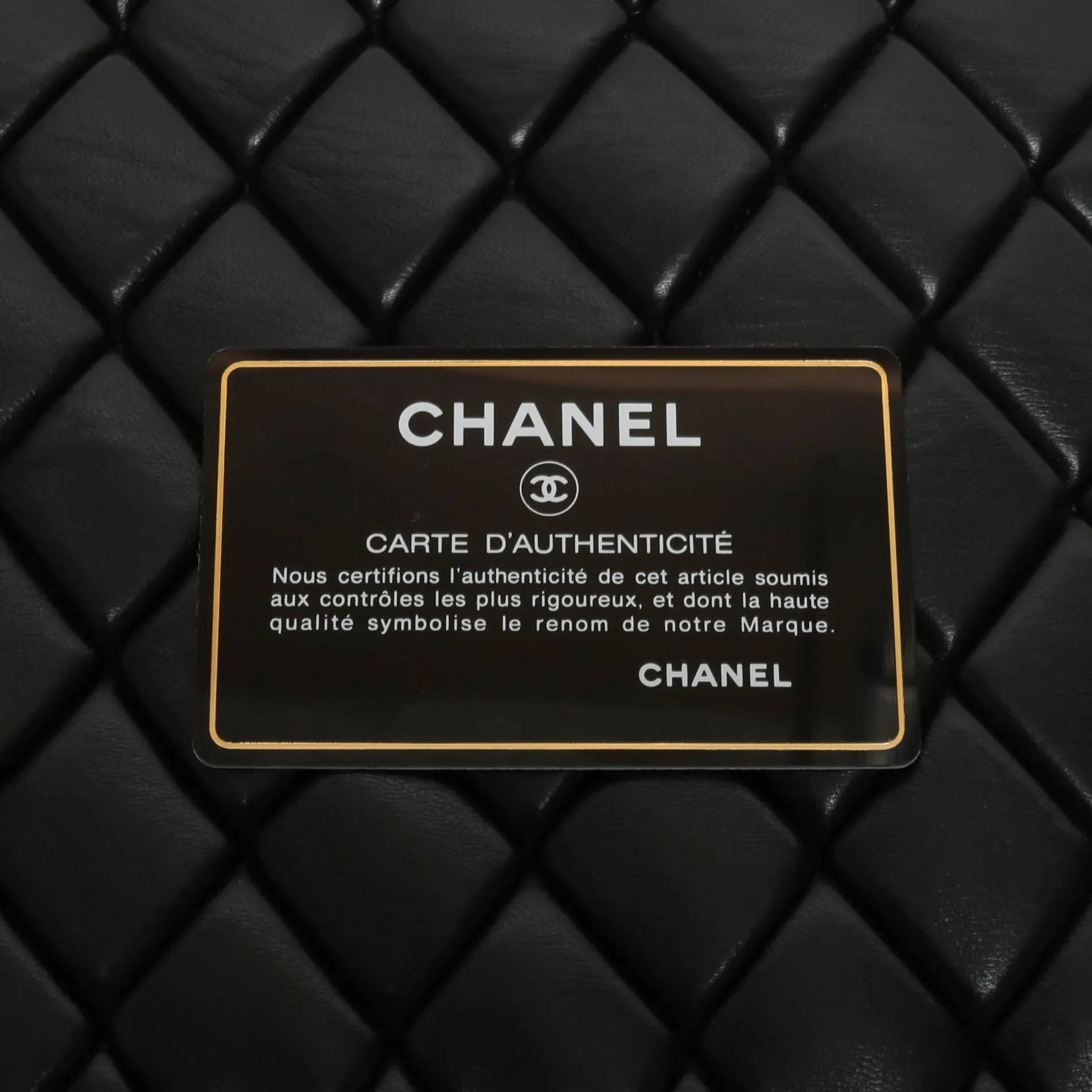 CHANEL Quilted Charm Tote - Large