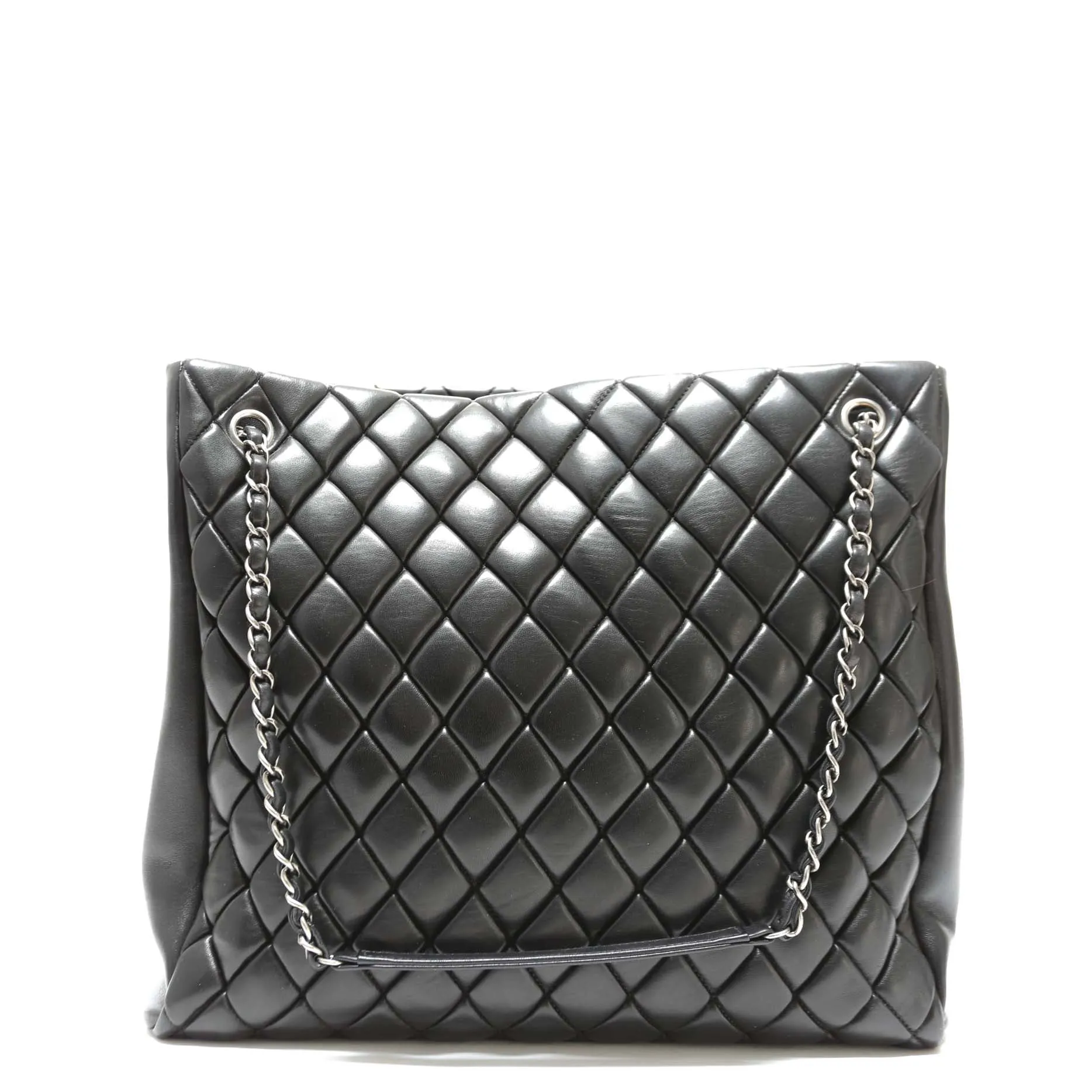 CHANEL Quilted Charm Tote - Large