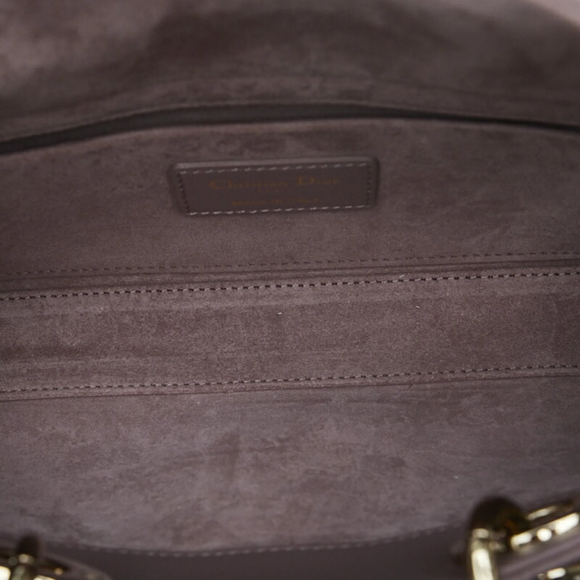 CHRISTIAN DIOR Dior LADY D-JOY Cannage HandBag Shoulder Bag Medium Pink Leather Ladies