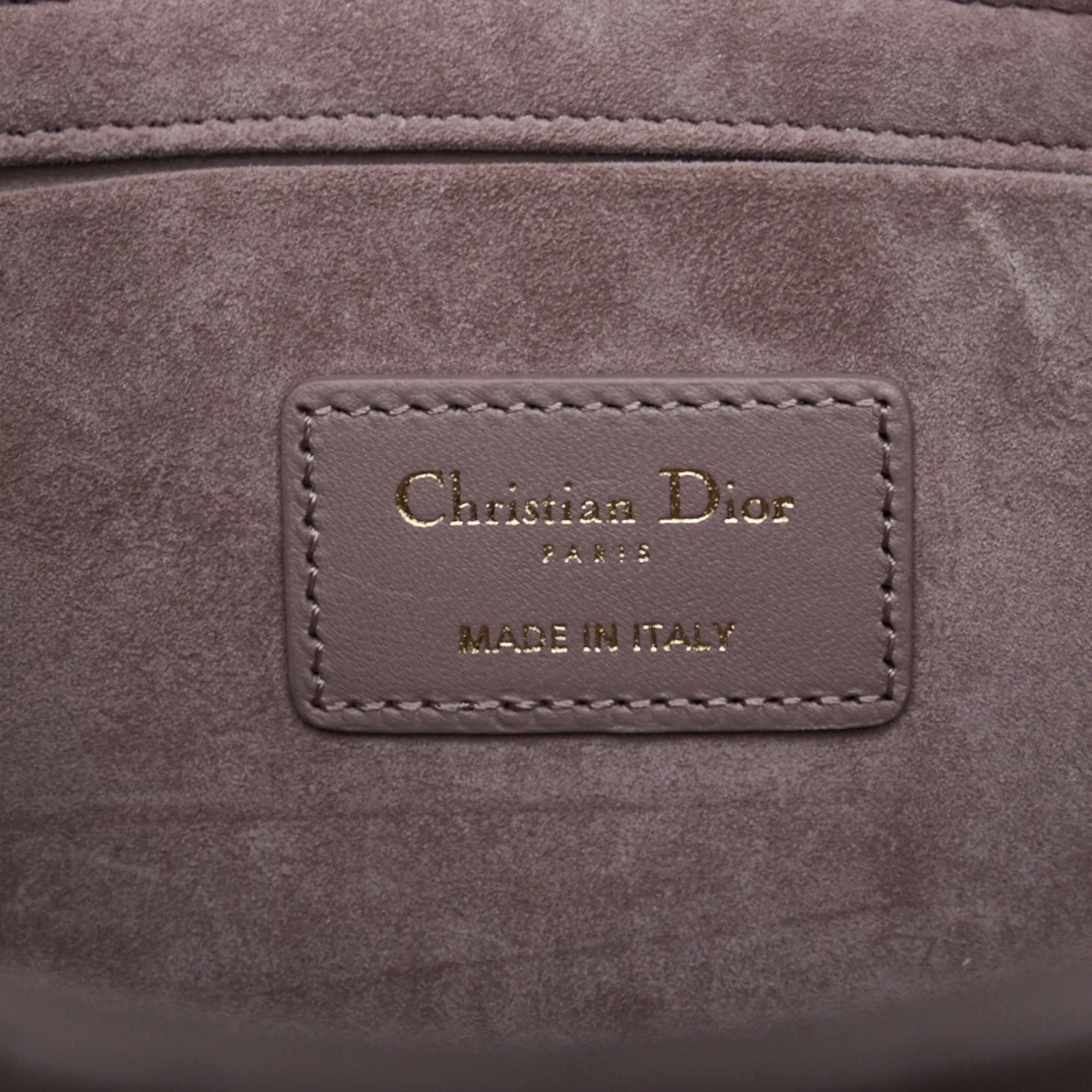 CHRISTIAN DIOR Dior LADY D-JOY Cannage HandBag Shoulder Bag Medium Pink Leather Ladies
