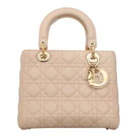 Christian Dior Lady Dior Bag Soft Pink 04065B