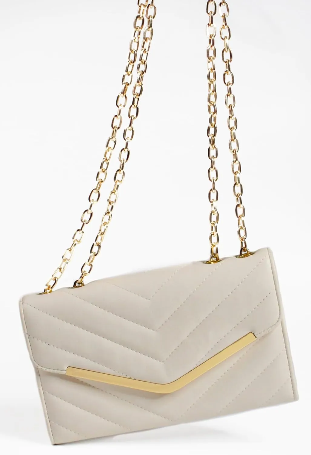 Clutch Purse Evening Bag for Women, Envelope Handbag With Detachable Chain for Wedding and Party
