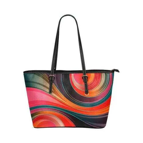 Colorful Circular Style Tote Bag