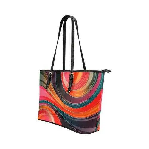 Colorful Circular Style Tote Bag