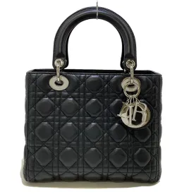 Dior, Lady Dior Medium Black Bag