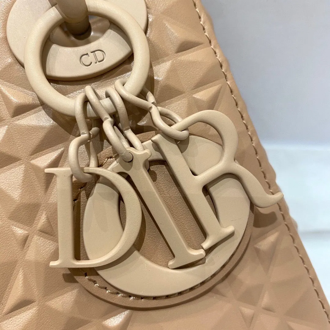 DR308 Mini Lady Dior Bag / HIGHEST QUALITY VERSION / 6.5 x 6 x 3 inches