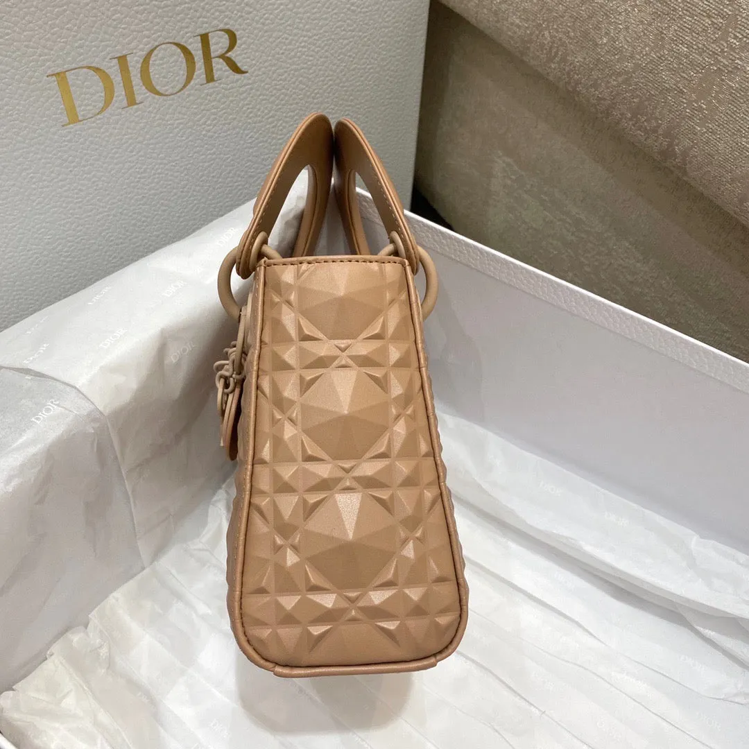 DR308 Mini Lady Dior Bag / HIGHEST QUALITY VERSION / 6.5 x 6 x 3 inches