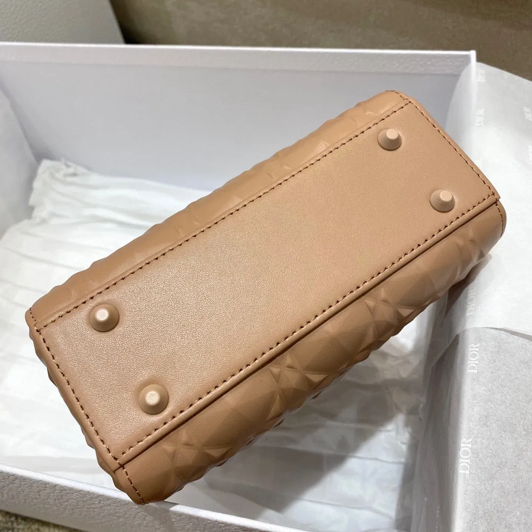 DR308 Mini Lady Dior Bag / HIGHEST QUALITY VERSION / 6.5 x 6 x 3 inches