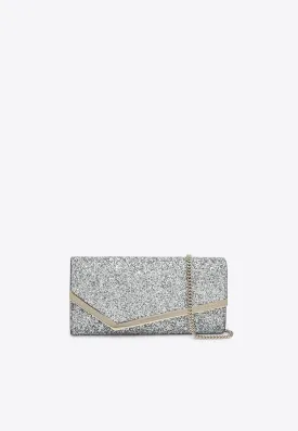 Emmie Sequined Clutch Bag