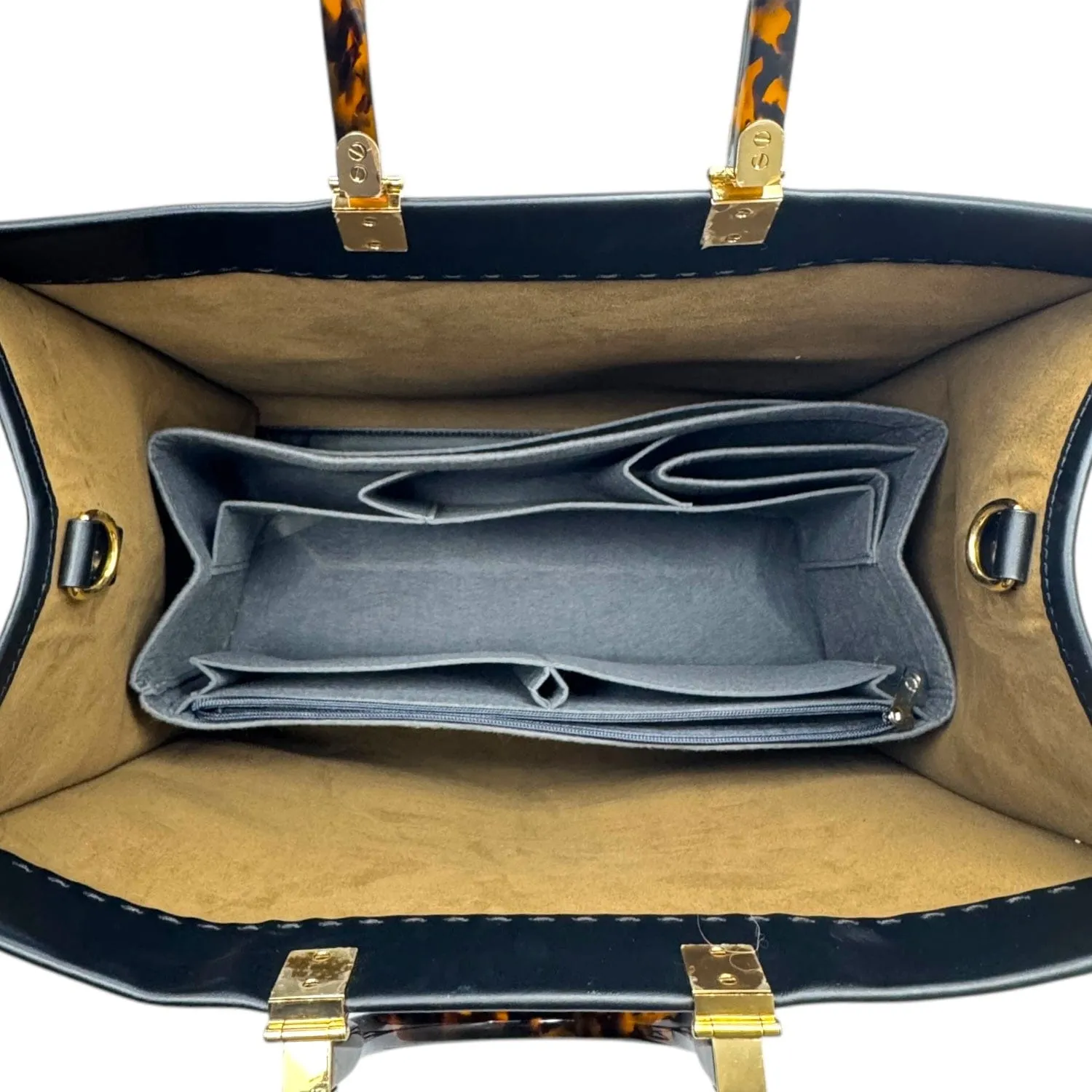 FENDI Roma Large Sunshine Shopper Tote - Black
