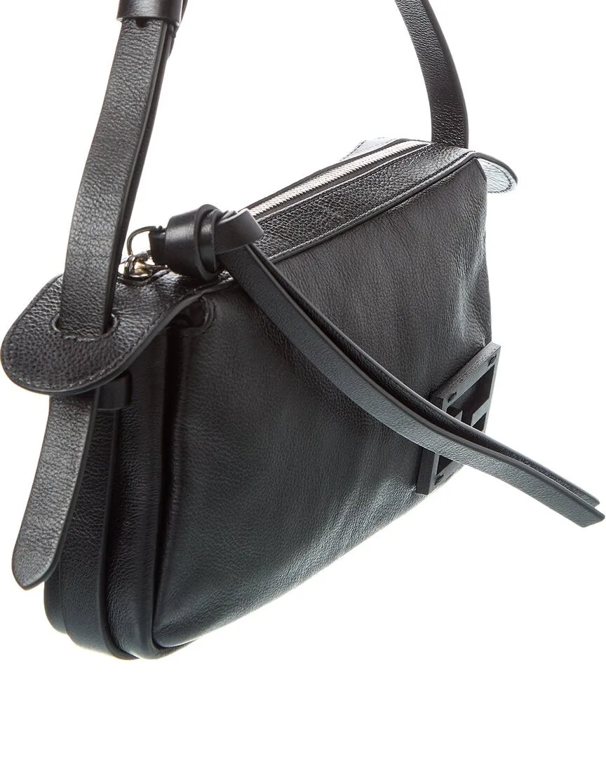 FENDI Simply FENDI Mini Leather Shoulder Bag