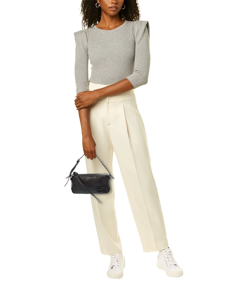 FENDI Simply FENDI Mini Leather Shoulder Bag