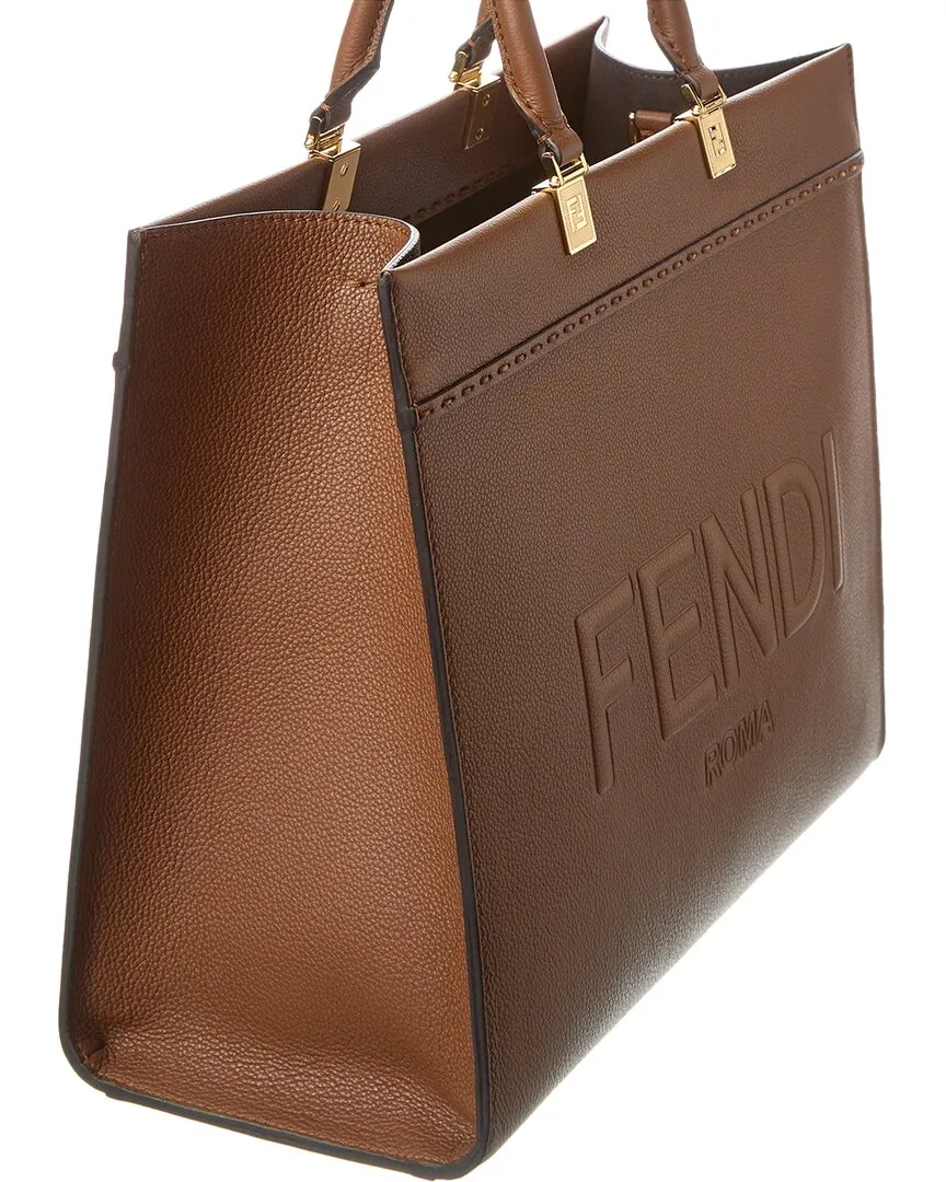 FENDI Sunshine Medium Leather Tote