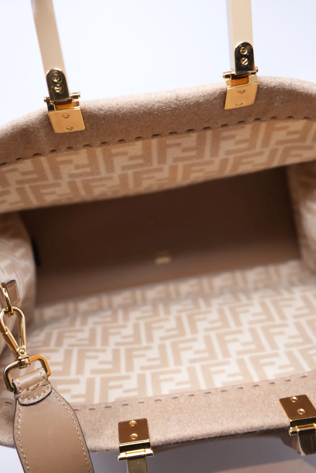 Fendi Sunshine Shopper Tote Bag