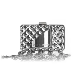 HAND HARNESS MINAUDIÈRE / CLUTCH SILVER