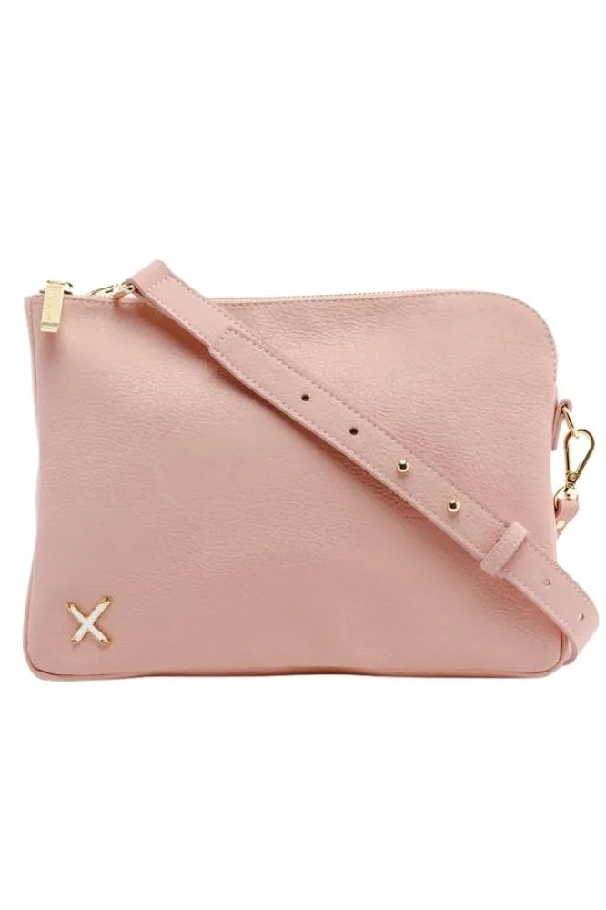 Homelee Oversized Clutch Blush Pink