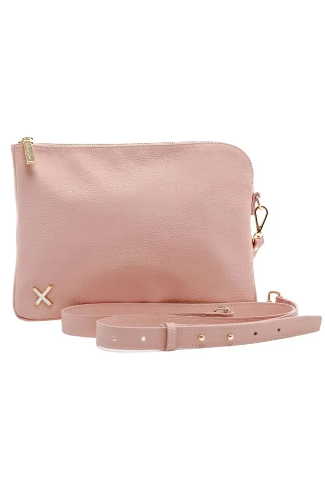 Homelee Oversized Clutch Blush Pink