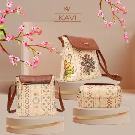 Kantha Flap Crossbody Bag 601