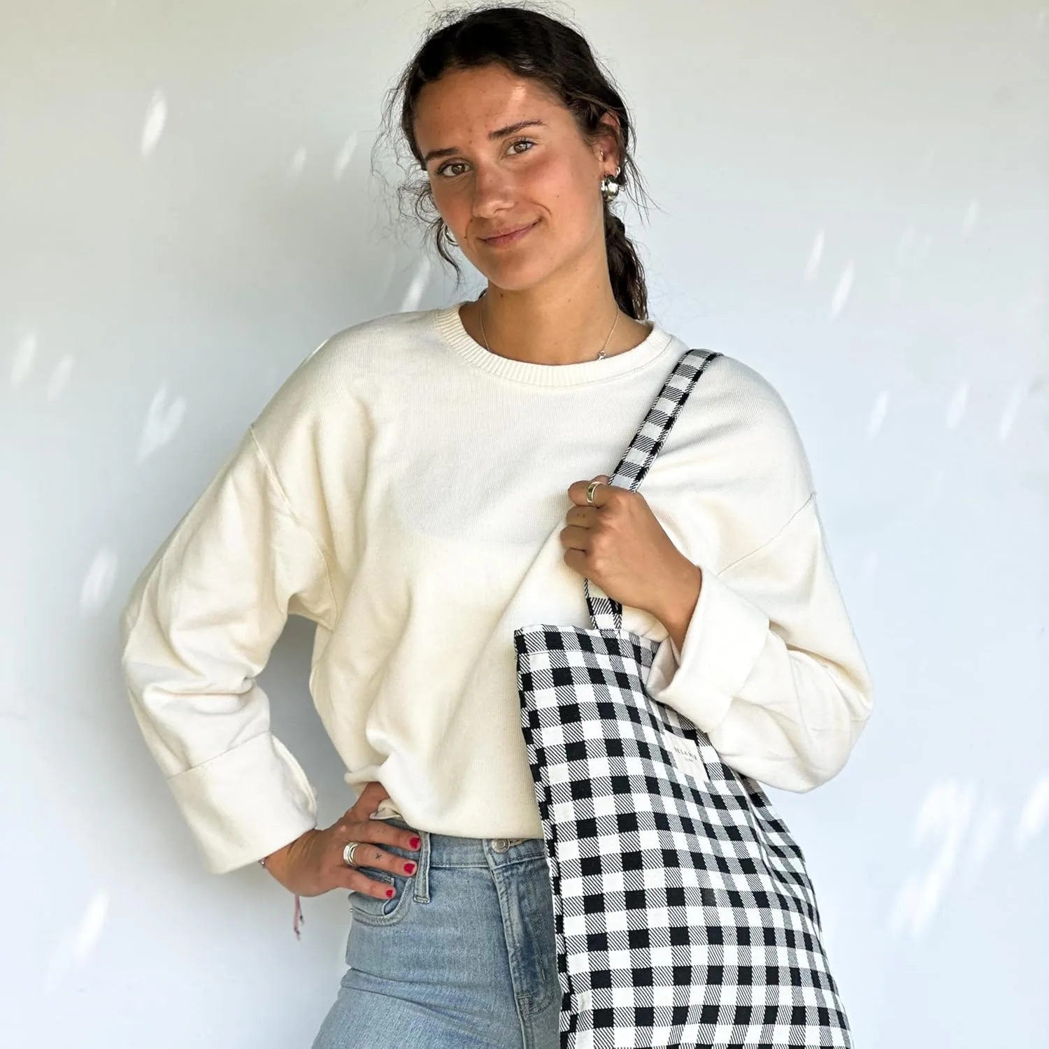 LARGE BOHO TOTE BAG for WOMEN  Animal Free Shoulder Bag  Boho Hippie Purse for Beach, Work & Daily Use