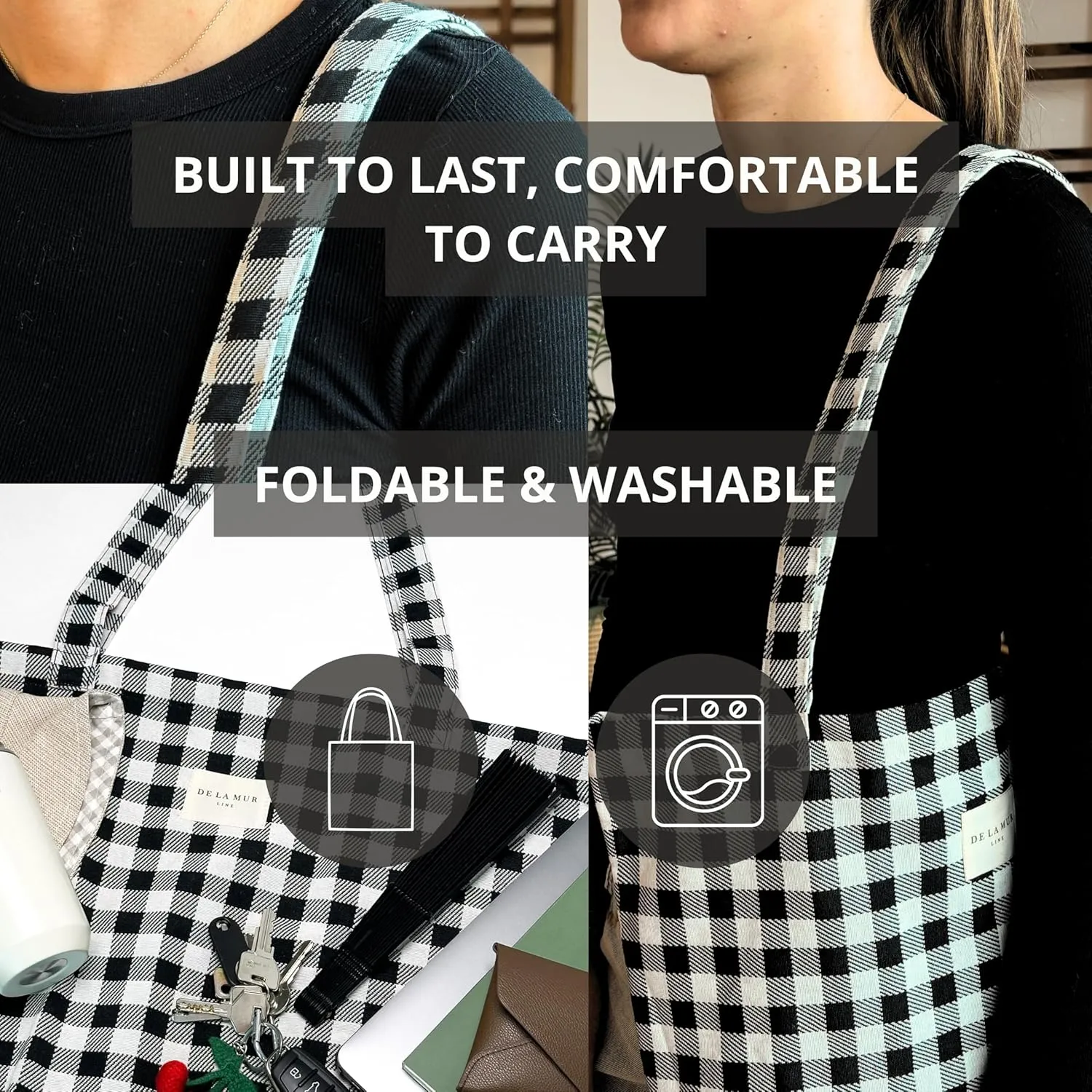 LARGE BOHO TOTE BAG for WOMEN  Animal Free Shoulder Bag  Boho Hippie Purse for Beach, Work & Daily Use