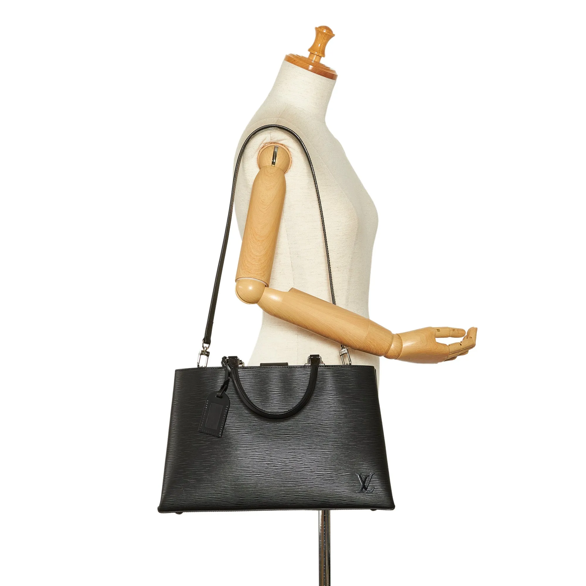 Louis Vuitton Kleber MM Black Epi