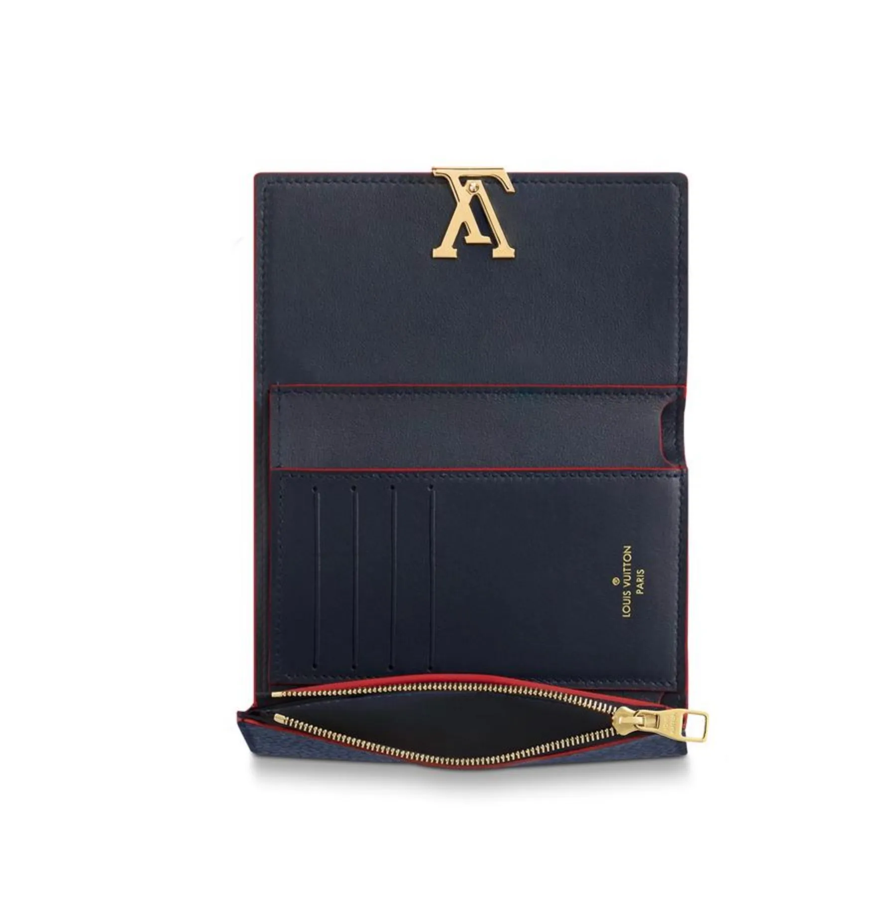 Louis Vuitton Marine Rouge Capucines Calfskin Wallet