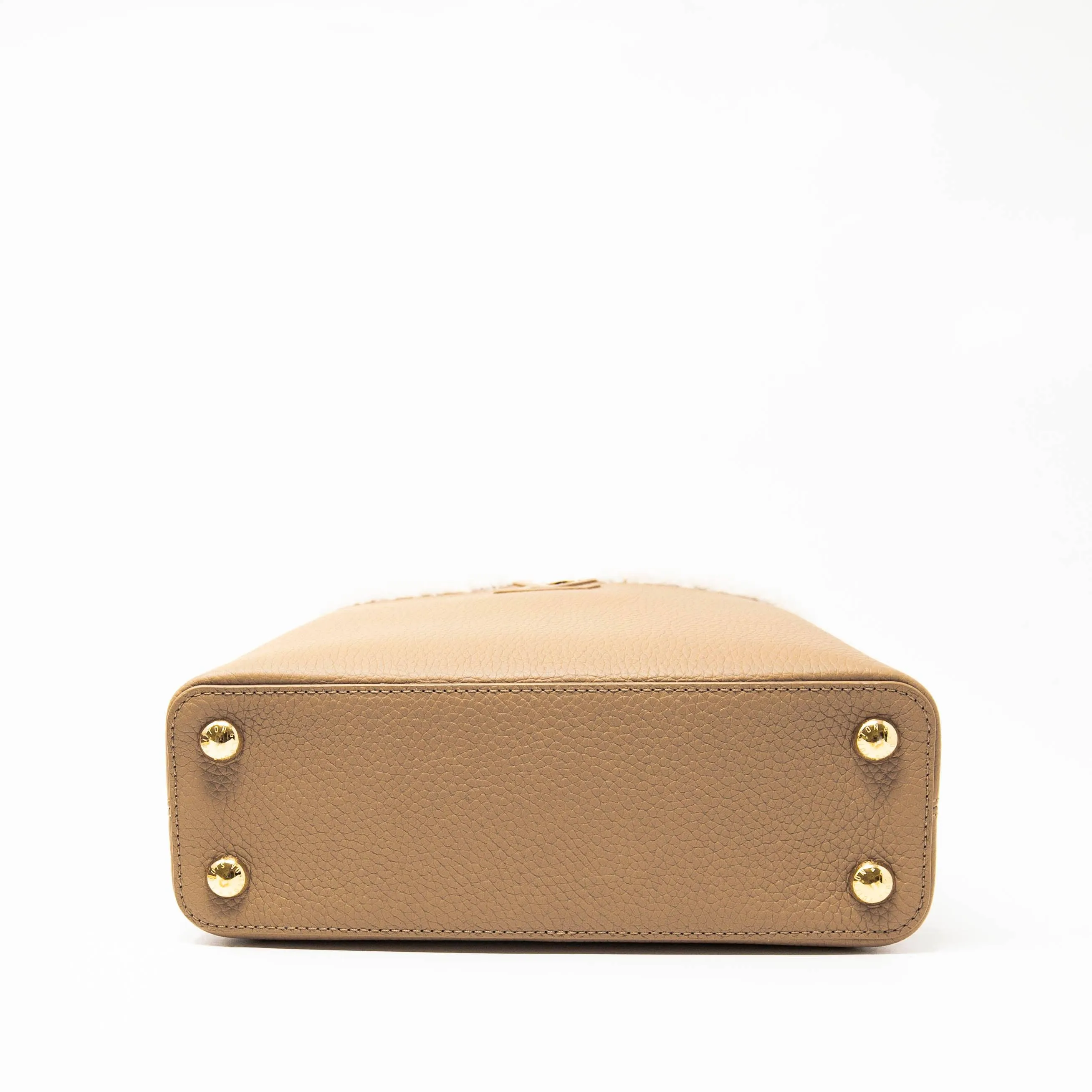 Louis Vuitton Shearling Capucines BB