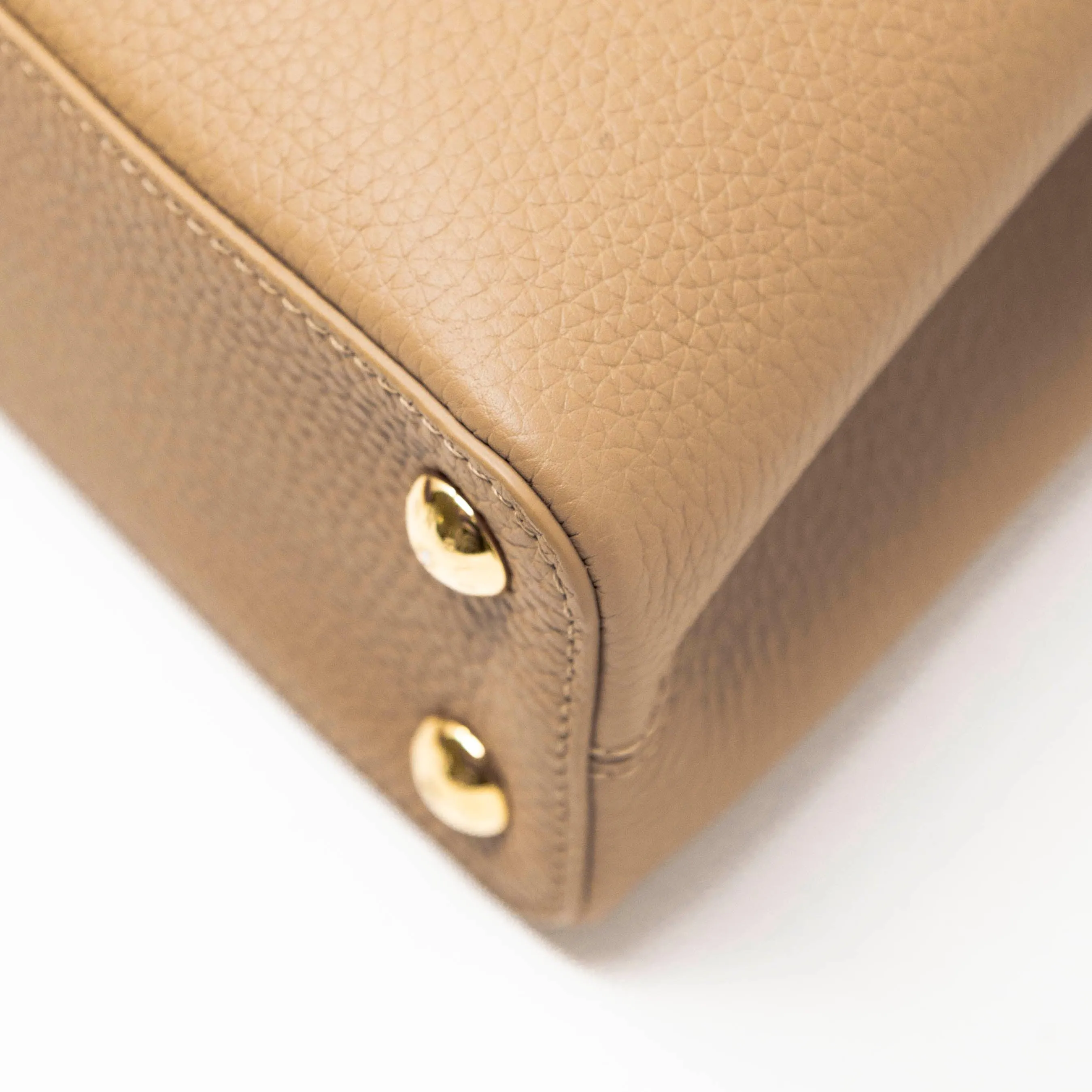 Louis Vuitton Shearling Capucines BB