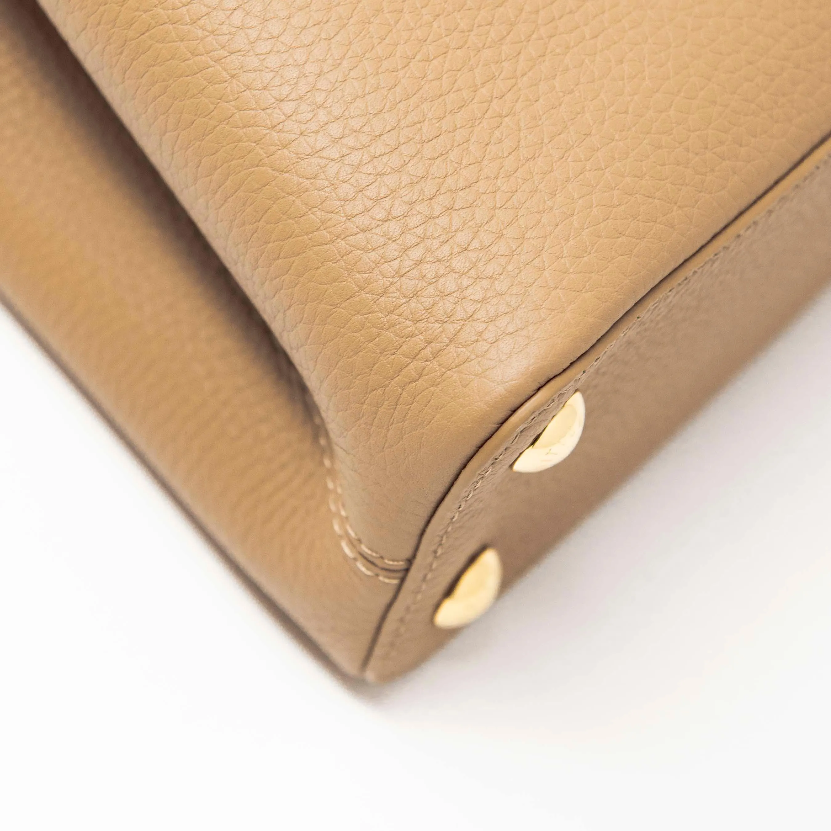 Louis Vuitton Shearling Capucines BB