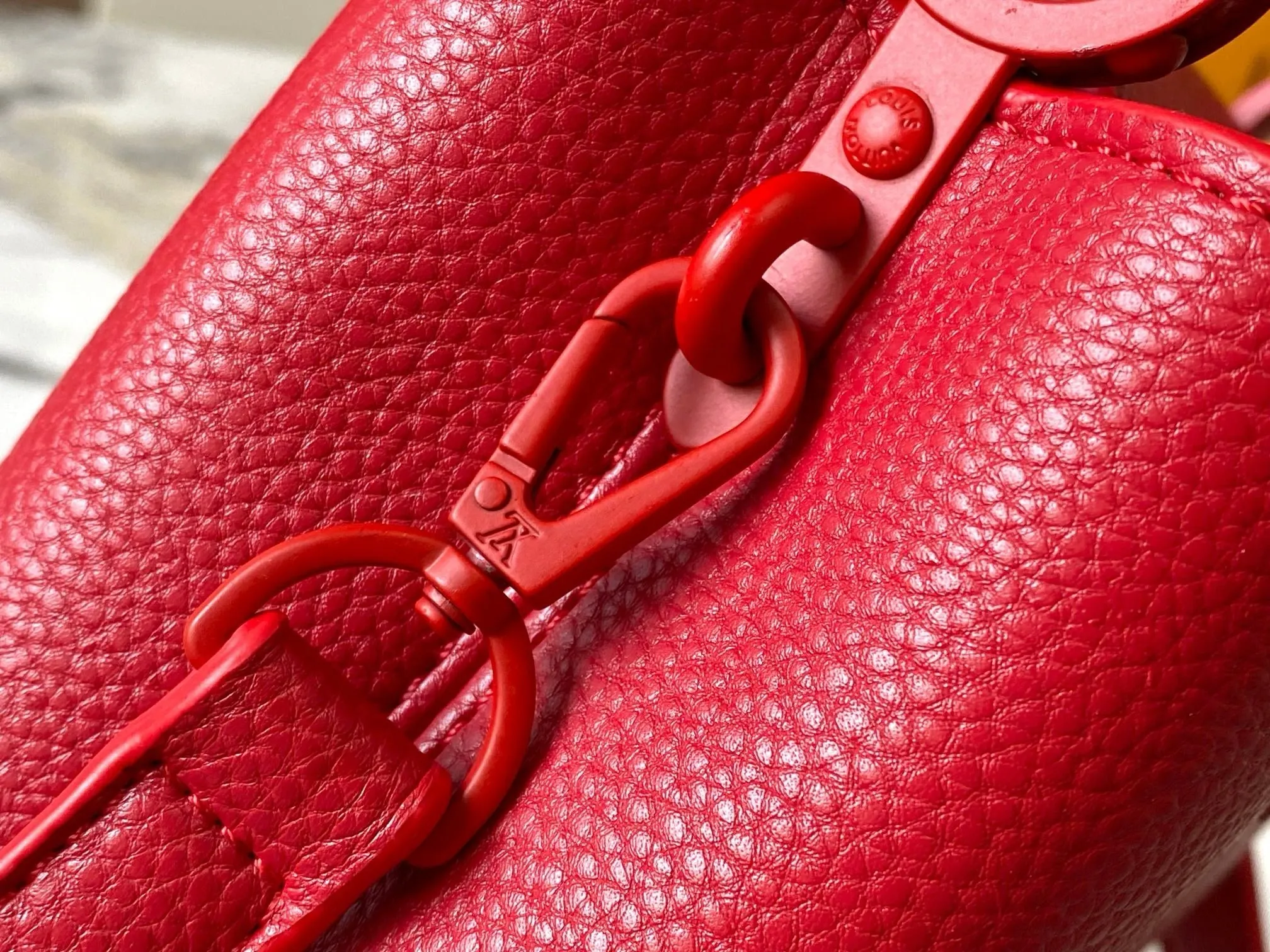 LV Capucines In Matte Taurillon Leather Bag