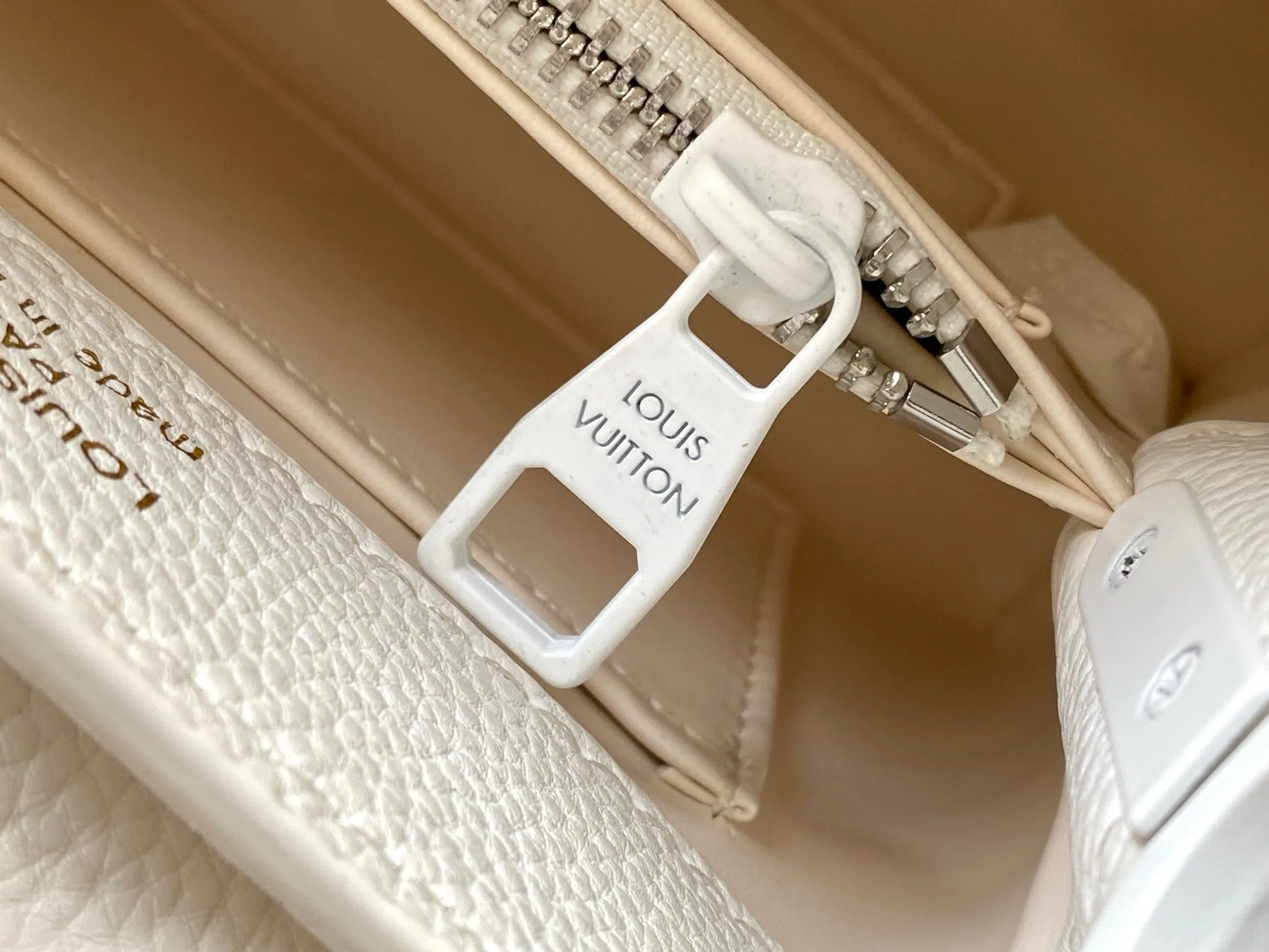 LV Capucines In Matte Taurillon Leather Bag