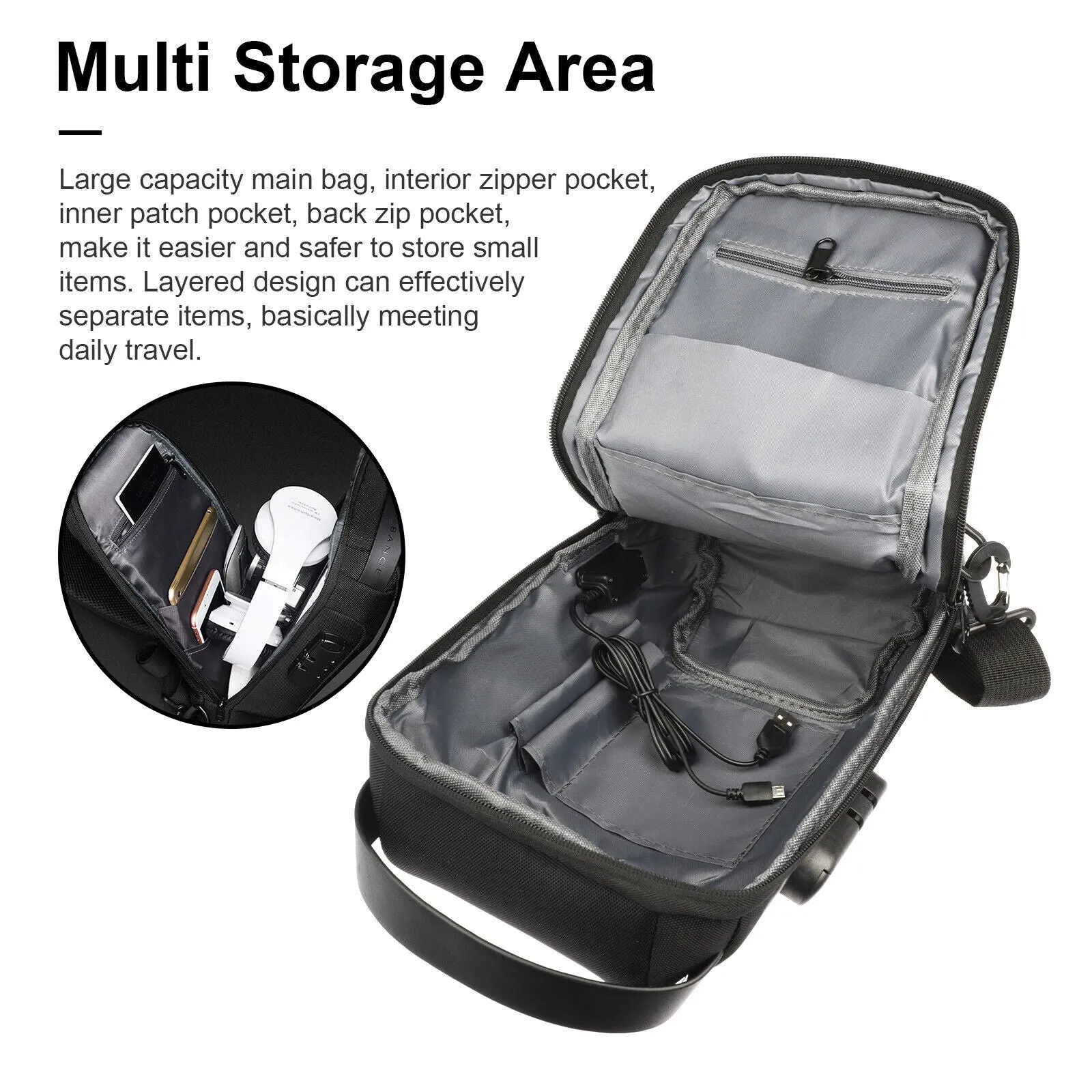 Men's Waterproof Crossbody Bags