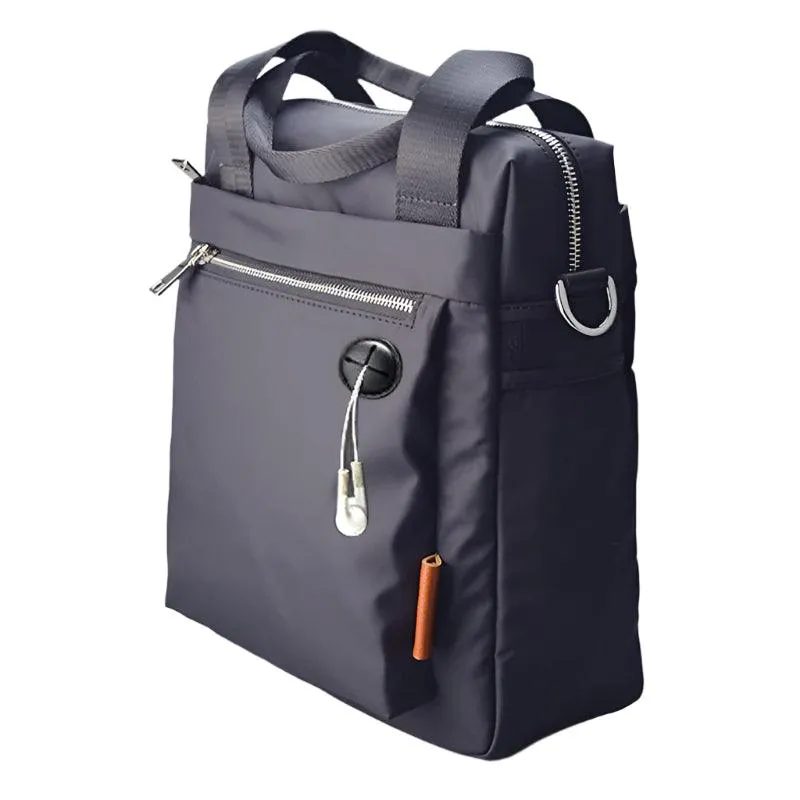Men's Waterproof Wear-Resistant Large-Capacity Business & Casual Tote Bag
