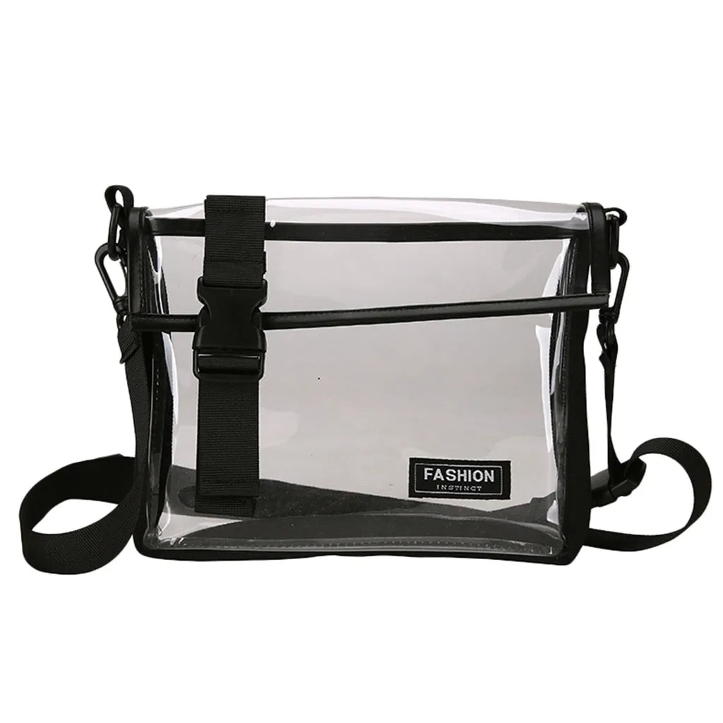 Messenger Bag Transparent - Street Shoulder Messenger Bag