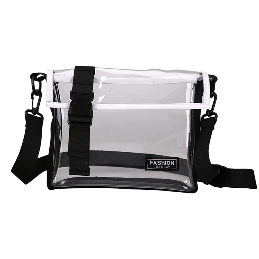 Messenger Bag Transparent - Street Shoulder Messenger Bag
