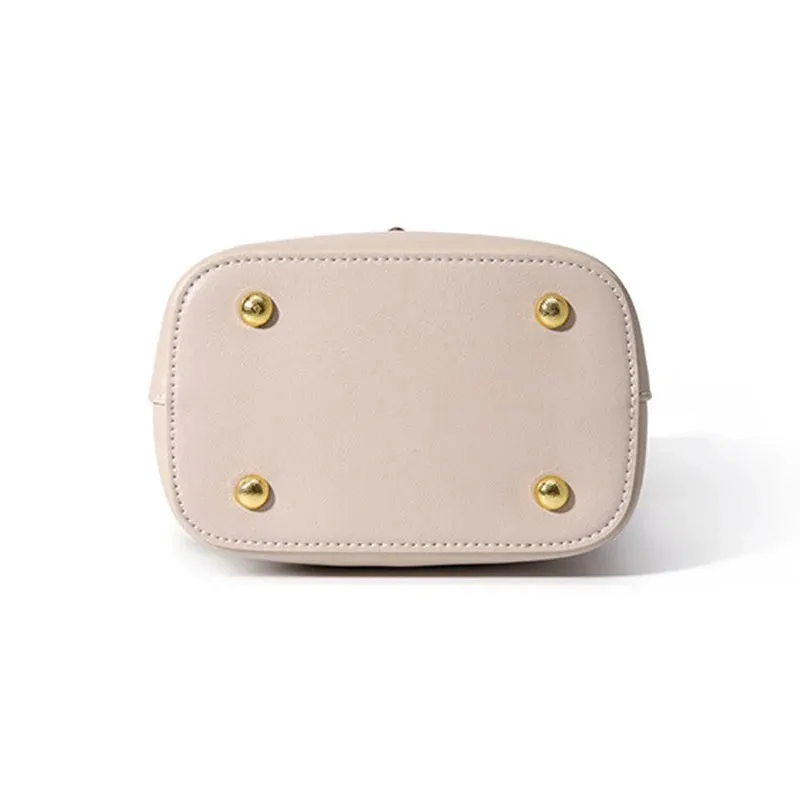 Mugrs™ Leather Bucket Bag Crossbody Bag Handbag Advanced Simplicity