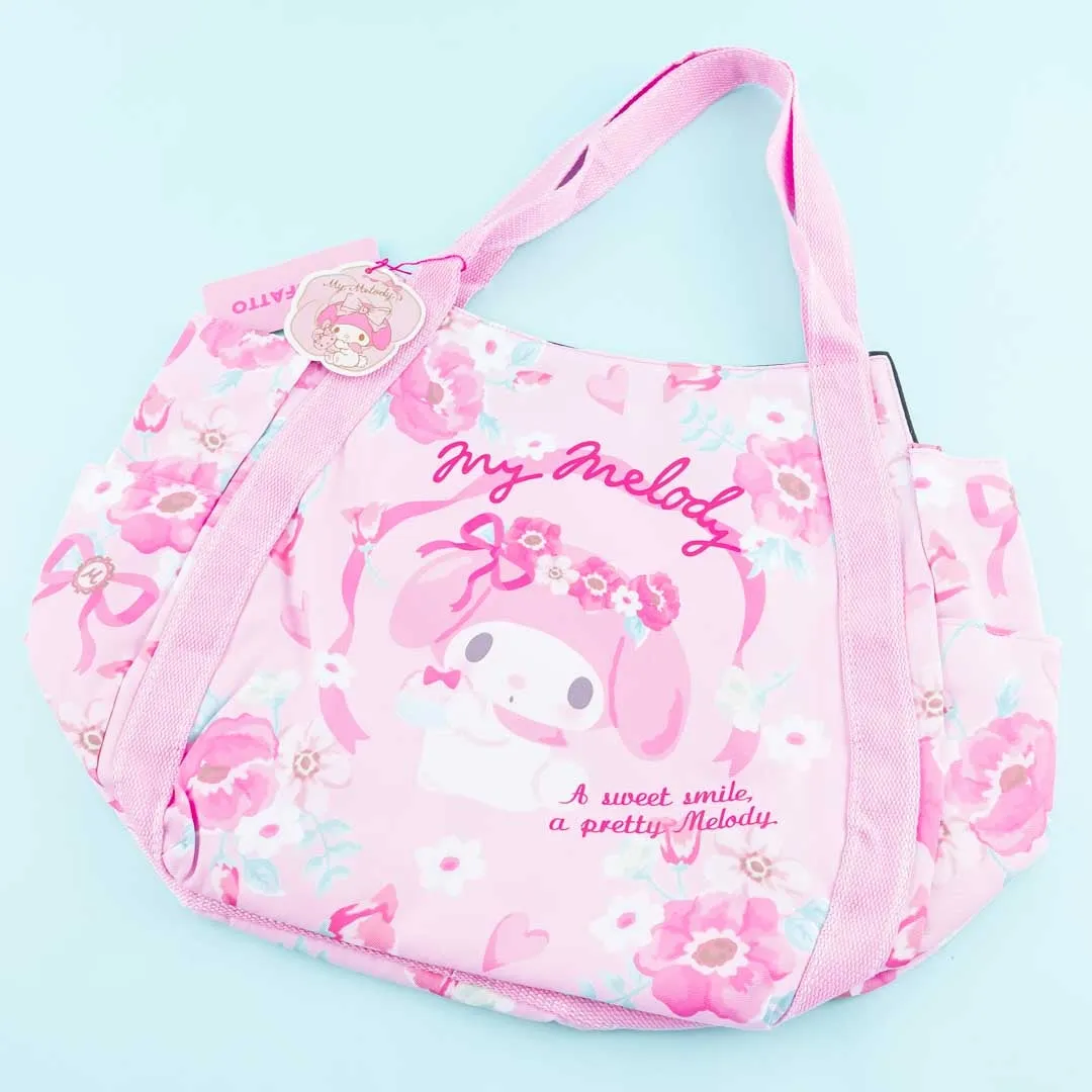 My Melody Floral Dream Balloon Shoulder Bag - Large