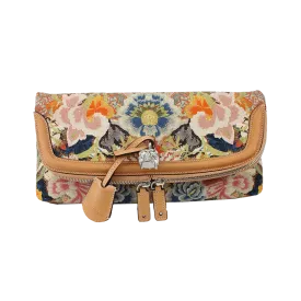 Padlock Rose Print Clutch