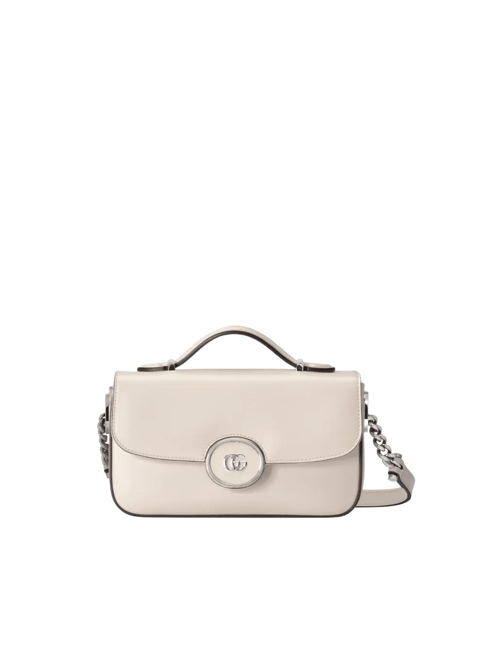 Petite Mini GG Shoulder Bag White