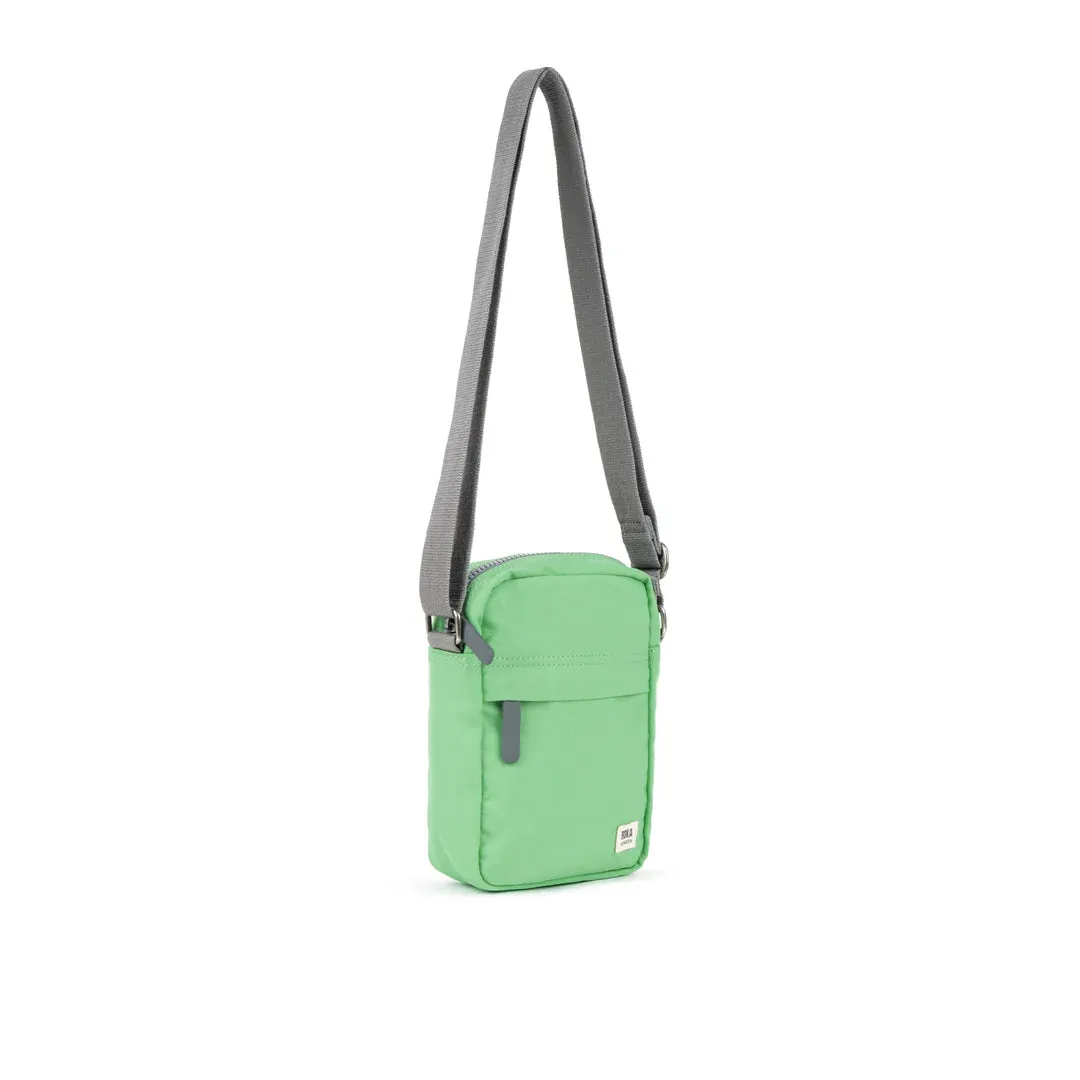 Roka Bond Small Crossbody Bag Recycled Canvas Peppermint