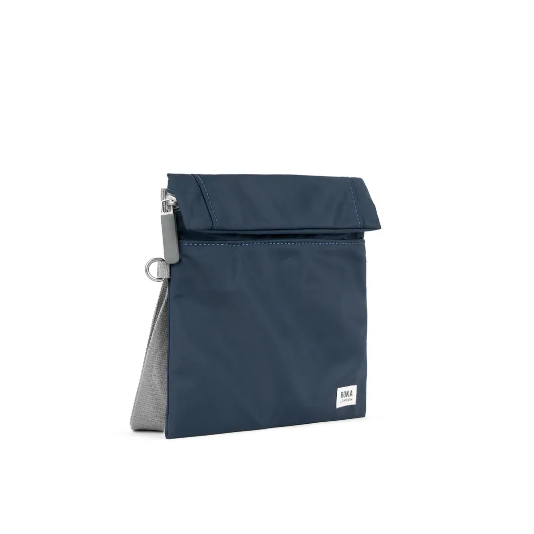 Roka London Stratford Crossbody Bag Recycled Nylon
