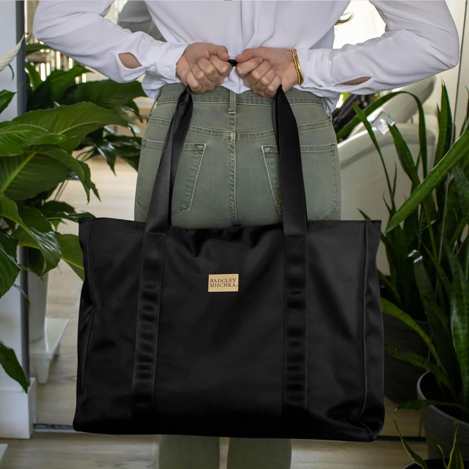 Sage Neoprene and Vegan Leather Belt Bag | Fanny Pack | Sling (Black | Weekender Bundle)