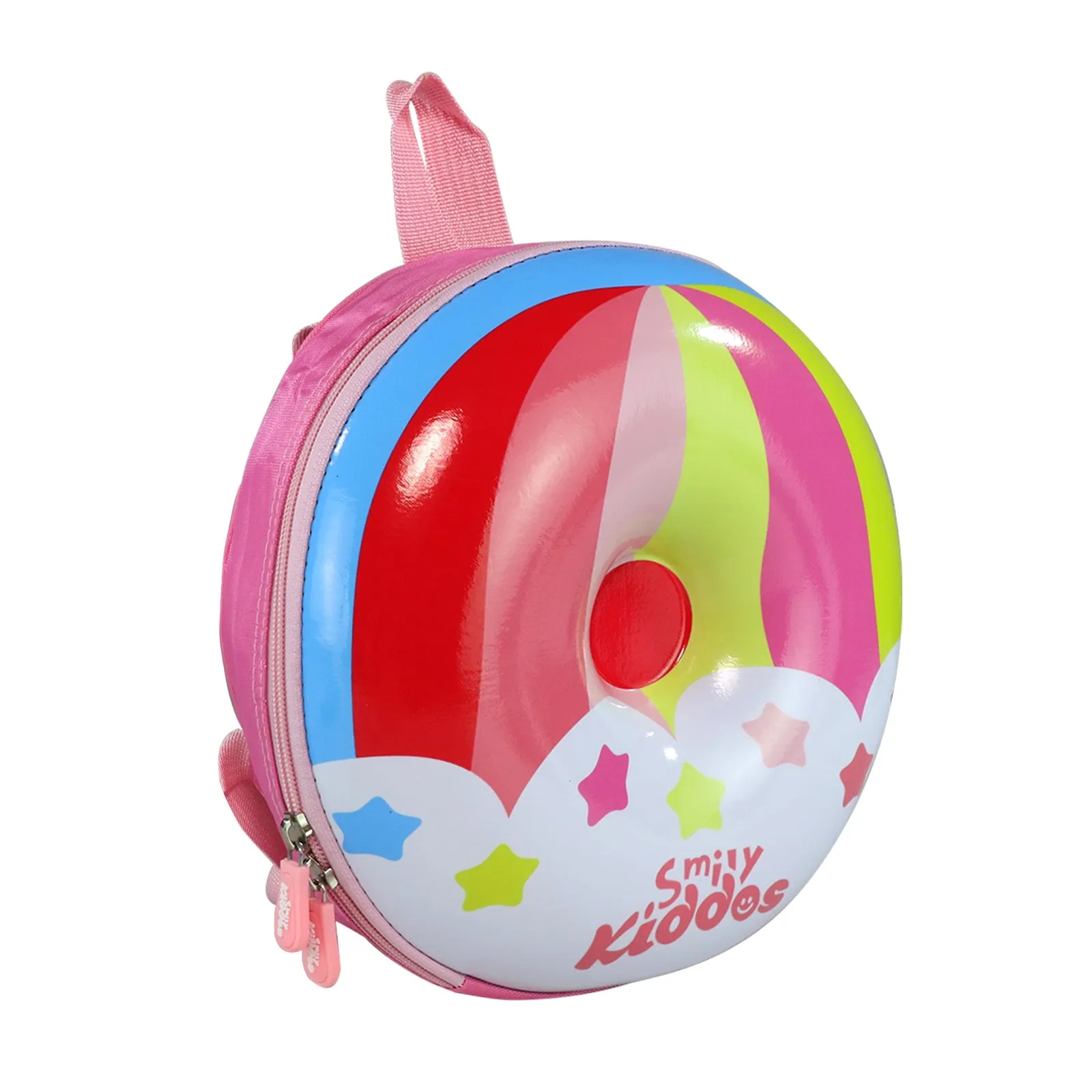Smily Kiddos Donut Eva backpack - Rainbow Theme Pink