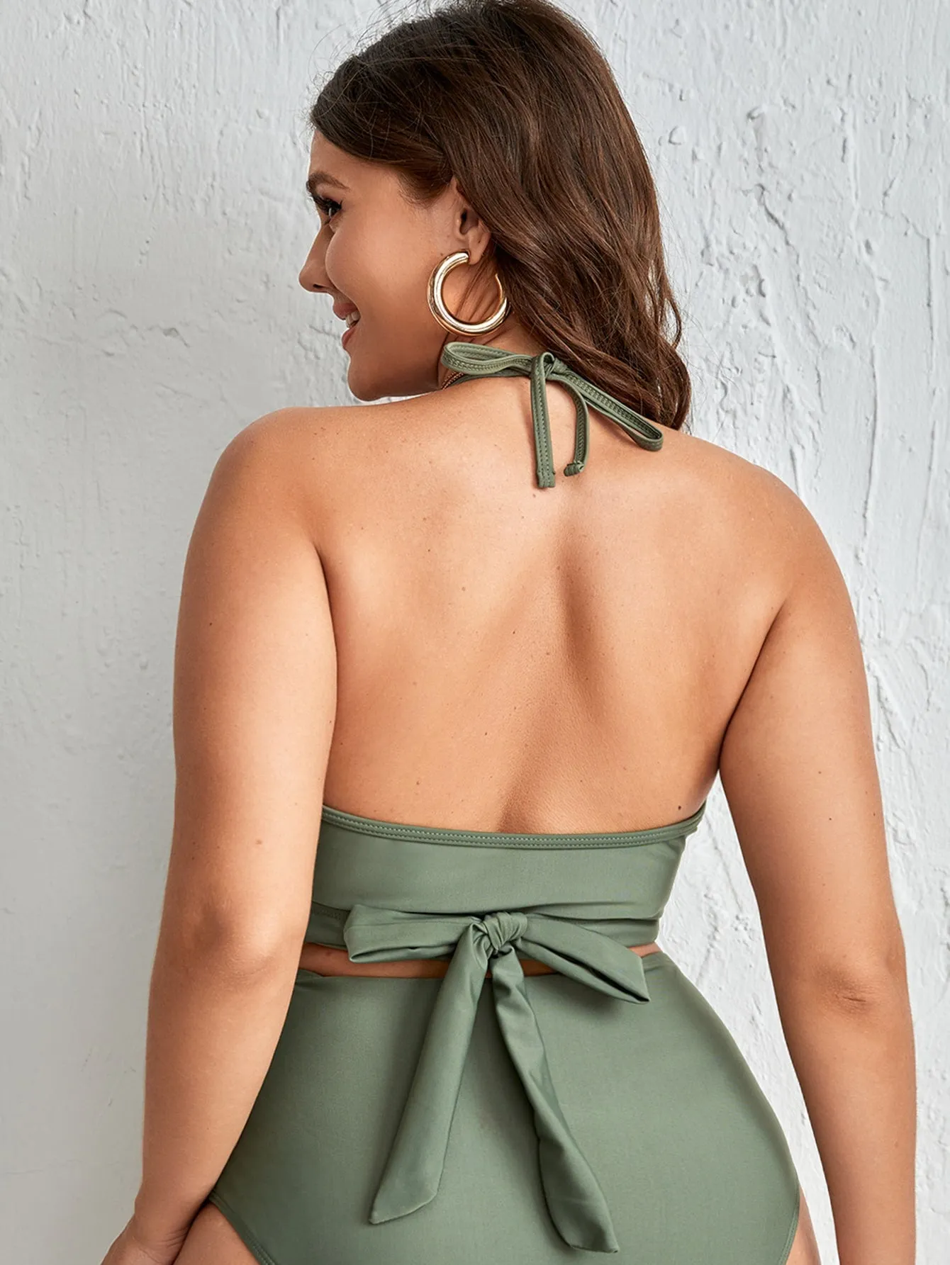 Sporty Plus Size Bikini Top