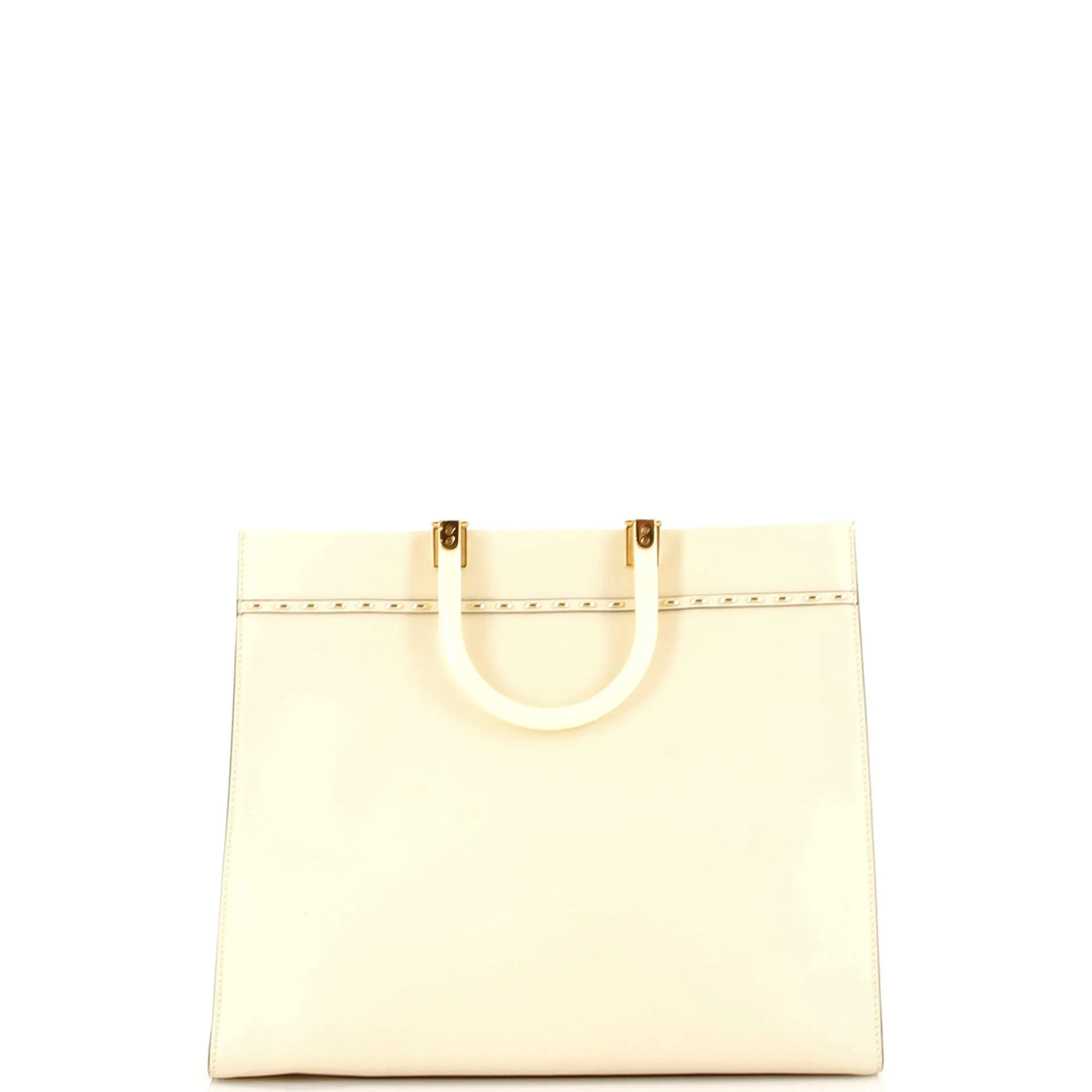 Sunshine Shopper Tote Studded Leather Medium