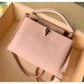 Taurillon Leather Capucines Bb Top Handle Bag M94586 Light Pink 2020 Collection