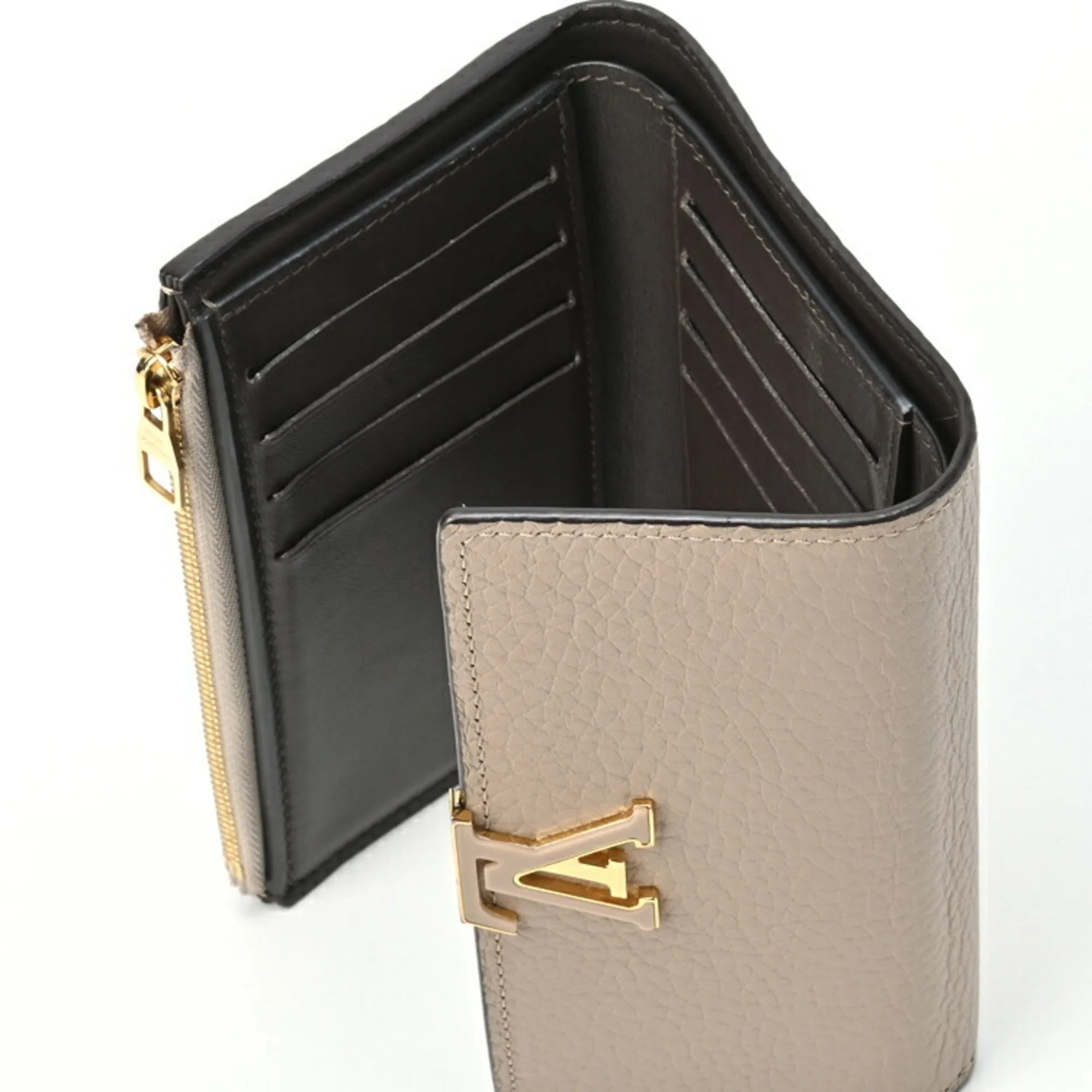 Trendy Inspired Louis Vuitton Portefeuille Capucines Wallet M62159 Galle